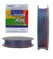 Remixon Fusion X8 150m Multicolor Renkli İp Misina 150M - 0.18Mm