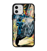 iPhone 12 Hayalet Sürücü Tasarımlı Glossy Telefon Kılıfı