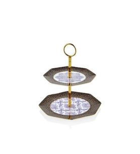 LAMEDORE TEA DELİGHT KURABİYELİK İRİS PURPLE BLOOMİNG BAROQUE 1 ADET