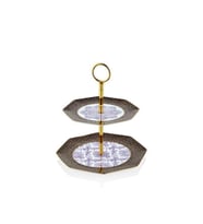 LAMEDORE TEA DELİGHT KURABİYELİK İRİS PURPLE BLOOMİNG BAROQUE 1 ADET
