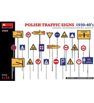 Miniart 35664 1:35 Polonya Trafik İşaretleri