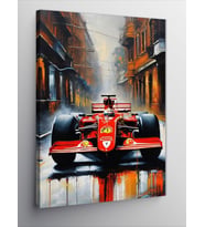Kanvas Tablo Formula 1
