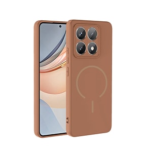 Xiaomi 14T Uyumlu Kılıf M-safe Şarj Özellikli Zore Meta Kapak