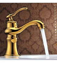 FM-1212 Altın Lavabo Bataryası