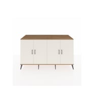 Kronos Konsol 4 Raflı 4 Kapaklı 176x59x99 Çam-Aytaşı