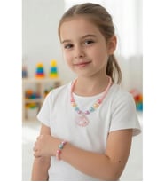 KIZ ÇOCUK MİDYE KOLYE BİLEKLİK SET