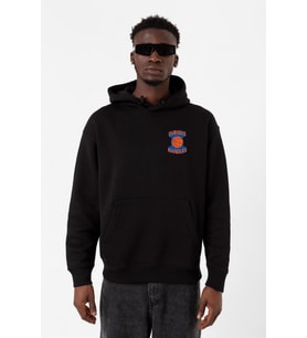 Dubious Handles Logo Siyah Erkek 3ip Kapşonlu Sweatshirt