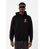 Dubious Handles Logo Siyah Erkek 3ip Kapşonlu Sweatshirt