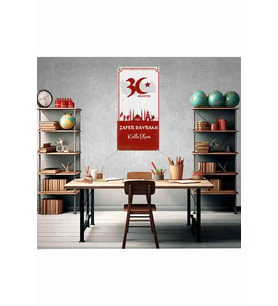 30 Ağustos Zafer Bayramı Fotoğraf Panosu Branda 100x200