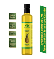 Bromelain Şurubu Ananas ve Koenzim Q10 İçeren Şurup 250 Ml