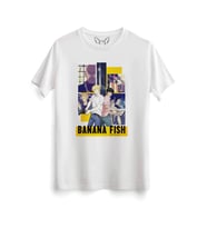 Banana Fish Dijital Baskılı Çocuk Beyaz Tshirt
