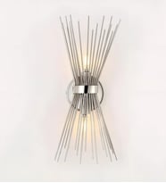 Amerikan Retro Duvar Aplik 3185-W45-4P-JX (Krom)