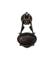 Dekoratif Zamak Sarkaç Küçük Kulp - 30x63mm, Eskitme, 1 Adet