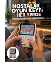 Game Box Mini 500 Adet Retro Oyun Taşınabilir Oyun Konsolu Yeni Nesil