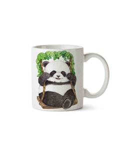 Panda Bear Porselen Kupa Bardak