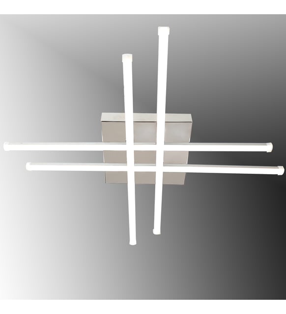 TT036-KR TT Aydınlatma Hashtag Modeli Krom Kaplama Led Avize (Sarı