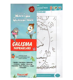 Mavi Su Ülkesinde Çalışma Yaprakları Yumurcak Yayınları