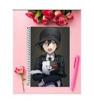 Monokuma Anime Defter 1 Adet Özel Tasarım A4 Boyutu 21*29 Cm Telli Çizgili