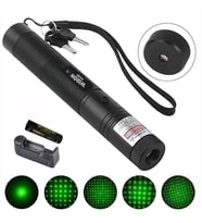Wison Ws-503 100Mw Desen Başlıklı Şarjlı Yeşil Pointer