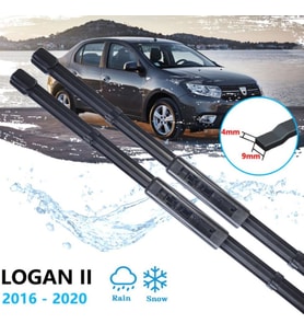 DACİA LOGAN ÖN CAM MUZ SİLECEK TAKIMI 2016--2020