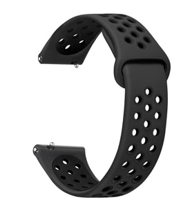 Microsonic Amazfit GTR 3 Rainbow Gently Band Kordon Siyah