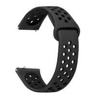 Microsonic Amazfit GTR 3 Rainbow Gently Band Kordon Siyah