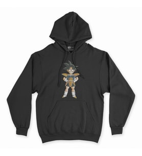 Goku Dragon Ball Siyah Kapşonlu Sweatshirt Hoddie