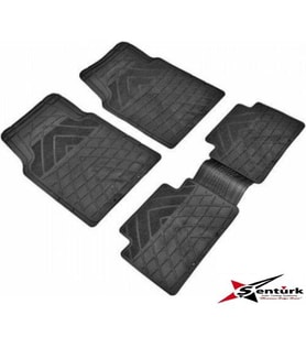 Ford Taunus 3D Ayak Altı Oto Paspas Takımı 5 Parça Şaft Üstülü Ayak Dayama Dilli / Car Mats