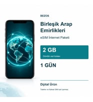 Northcity Birleşik Arap Emirlikleri eSIM İnternet Paketi Günlük 2 GB 1 Gün