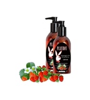 Süper Strawberry Massage Oil 2 Adet Çilek Aromalı Vücut Masaj Yağı