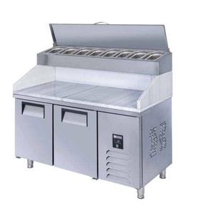 Iceinox Make Up Buzdolabı Mermerli 330 Lt (Gri)