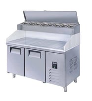 Iceinox Make Up Buzdolabı Mermerli 330 Lt (Gri)
