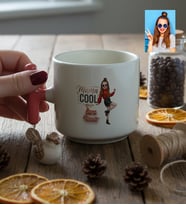 Kişiye Özel Karikatürlü Mama Cool Anneye Hediye T Kupa Anneler Günü Hediyesi