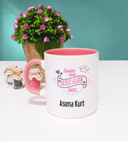 Anneler Günü Hediyesi Anneye Hediye - 13 - Kupa Bardak Pembe