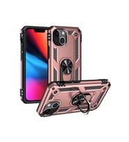 Apple iPhone 13 Mini Uyumlu Kılıf Zore Vega Kapak (Rose Gold Altın)