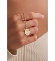 Kişiye Özel 925 Ayar Gümüş Deniz Feneri Model Kolye (Gold)