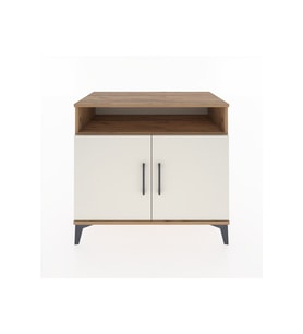 Hyperion Şifonyer Tek Raflı 2 Kapaklı 88x44x80 Çam-Aytaşı