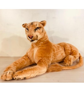 Aslan Peluş Dev Boy 75 cm (Kahverengi)