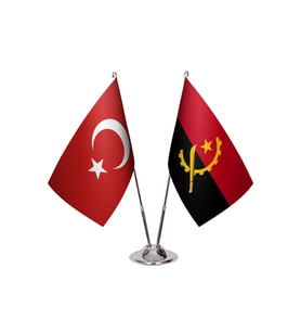 Angola İkili Masa Bayrağı