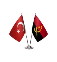 Angola İkili Masa Bayrağı