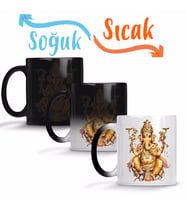Ganesha Sihirli Kupa Bardak Porselen