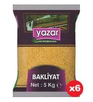 Yazar Pilavlık Bulgur 5 Kg x 6 Paket