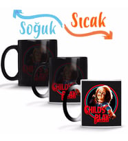 Childs Play Chucky Sihirli Kupa Bardak Porselen