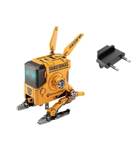 GravaStar Alpha65 Robot Figürlü 65W Hızlı Şarj Adaptörü, War Damaged Yellow