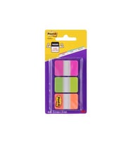 Post-it Sert Seperatör Kalın Polyester Mor Yeşil Turuncu 3 Renk 22 Adet