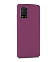 Xiaomi Mi 10 Lite Zoom Premium Silikon Kılıf Mor