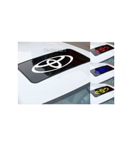 Toyota İçin Uyumlu Aksesuar Sunroof Oto Sticker Siyah