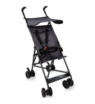 Aldeba 3020 Pratik Baston Bebek Arabası Fuşya (SAKS MAVI)