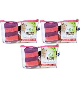 Derma Naturel Banyo Bakım Seti 4 Parça (3 Lü Set)