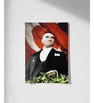 Çerçevesiz Poster Bağımsızlık Ruhu (Çok Renkli)